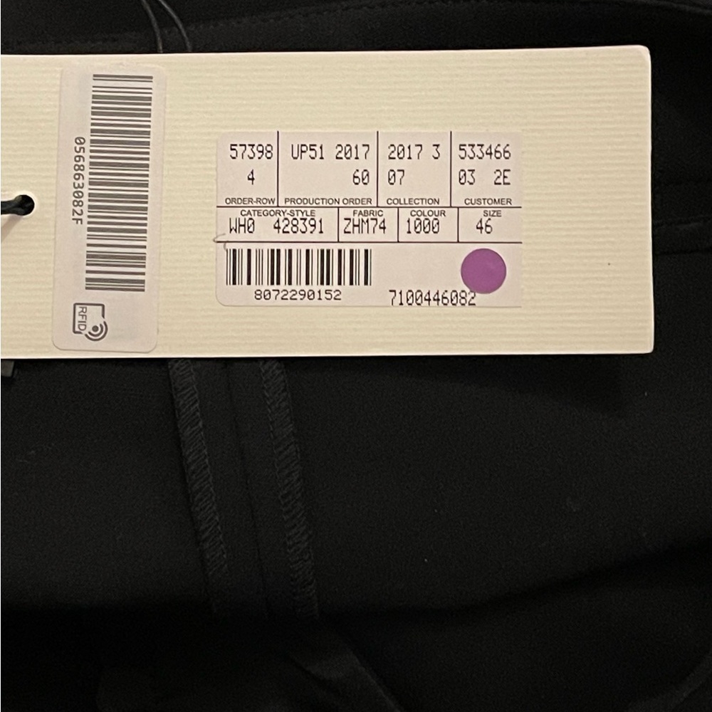 𝅺GUCCI Ruffle Hem Trousers. - Picture 6 of 12